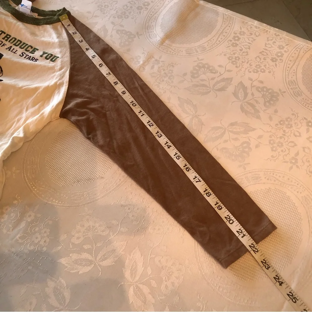 Zara Disney Mickey And Friends Boys Size 9 Long Sleeves Shirt Cream/Brown Top - Picture 8 of 12